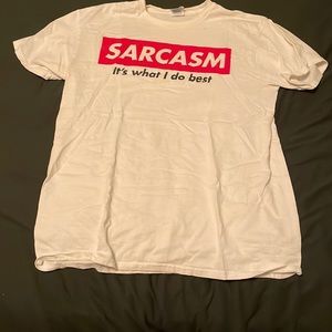 sarcasm t-shirt